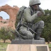 Navajo Code Talkers Statue