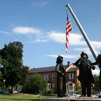 Big Jinxed 9/11 Statue Of Flag-Raising Firefighters