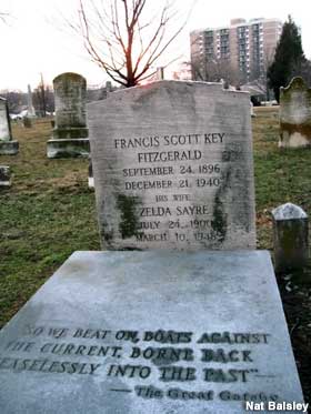 Rockville, MD - F. Scott Fitzgerald and Zelda's Graves