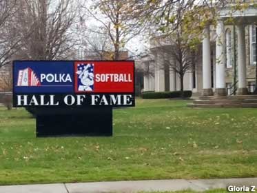 Polka - Softball Hall of Fame.