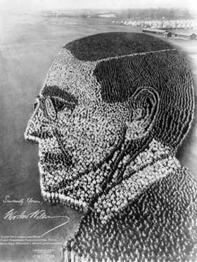 Command us, Woodrow Wilson made of 21,000 soldiers.