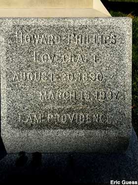 Lovecraft grave.