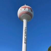 Baseball Water Tower