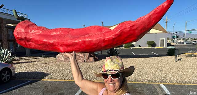 World's Largest Chile Pepper.