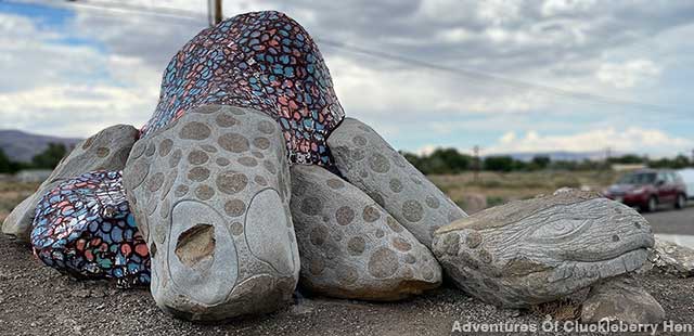 70-Ton Tortoise Made of Boulders.