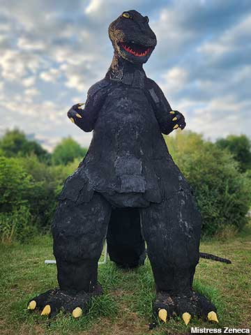 14-Foot-Tall Godzilla.